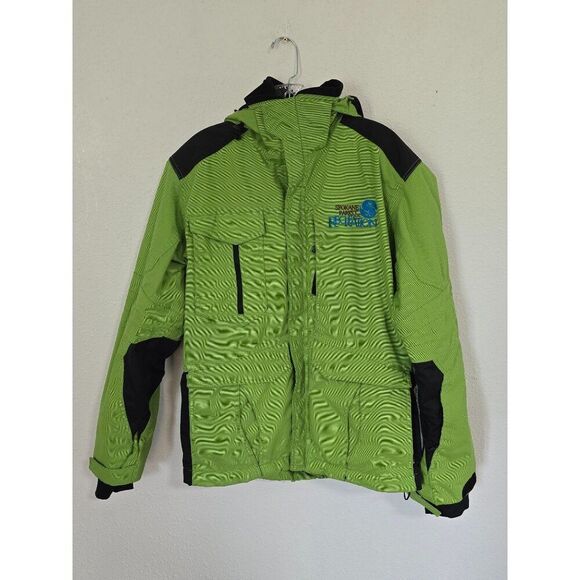 Avalanche Mens Hooded Ski Patrol  Jacket Coat Thermolite  Mens Sz Medium - Picture 1 of 11